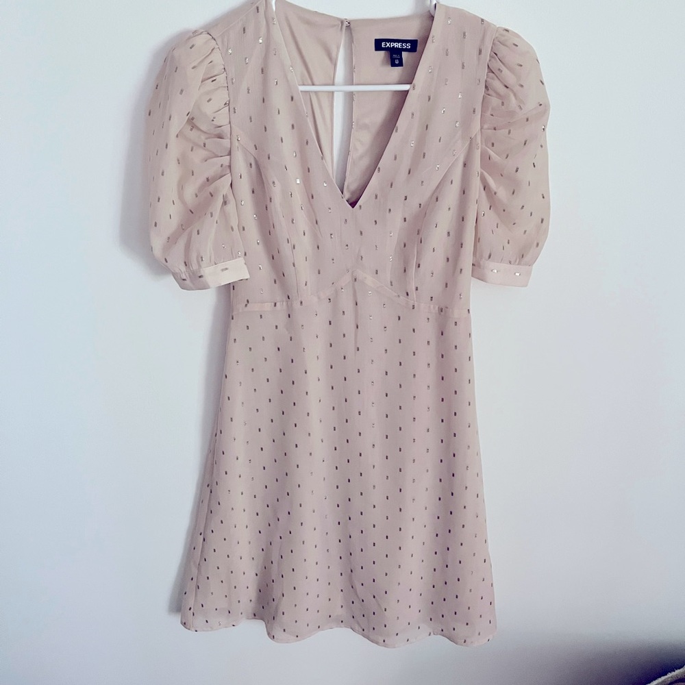 Express Puff Sleeves Mini dress